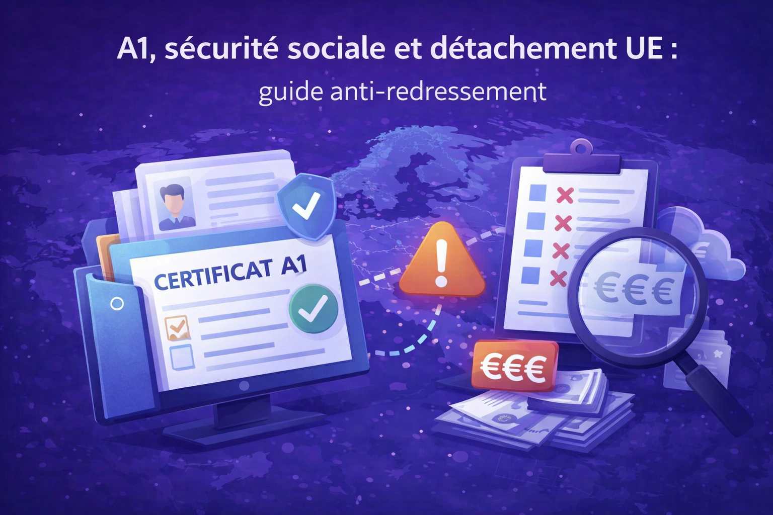 A1, sécurité sociale et détachement UE : guide anti-redressement